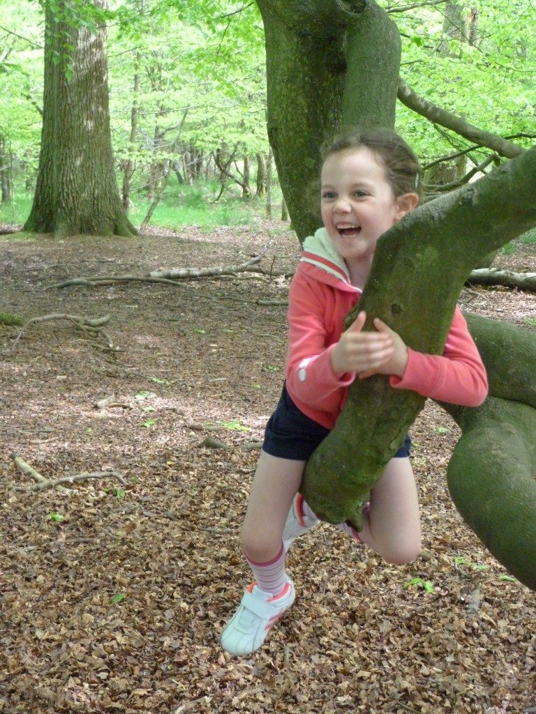 Nothing better as a kid than climbing trees!