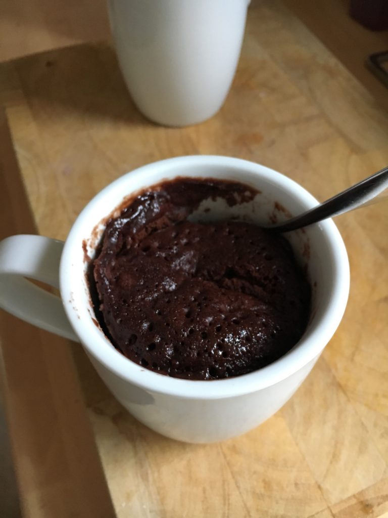 Chocolate microwave cake