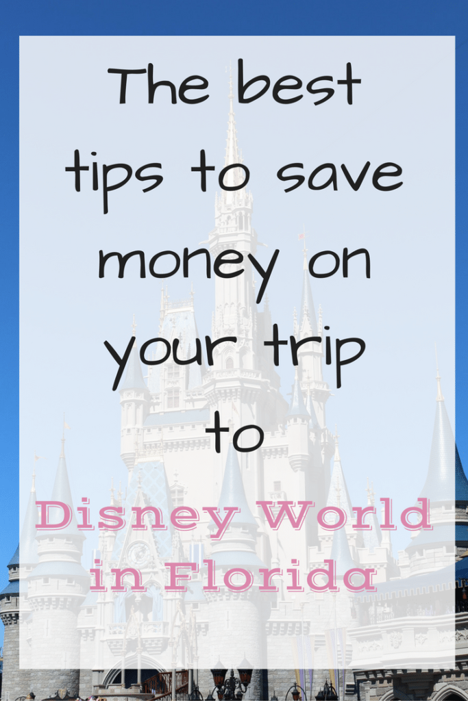 Saving money in Disney World Florida