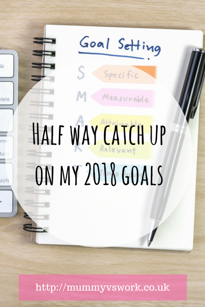 Half way catch up on my 2018 goals