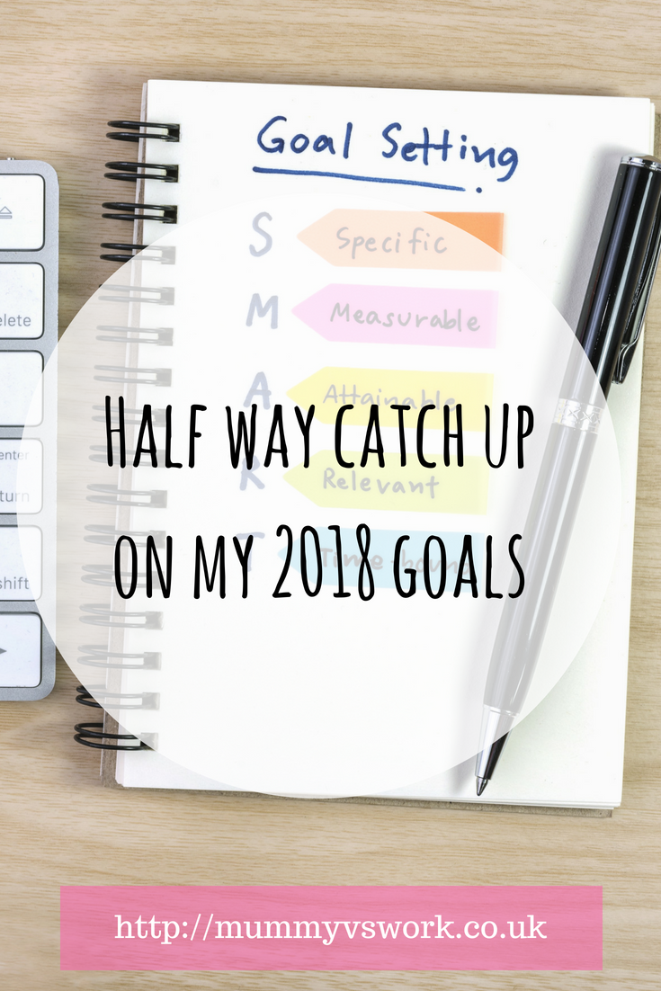 Half way catch up on my 2018 goals