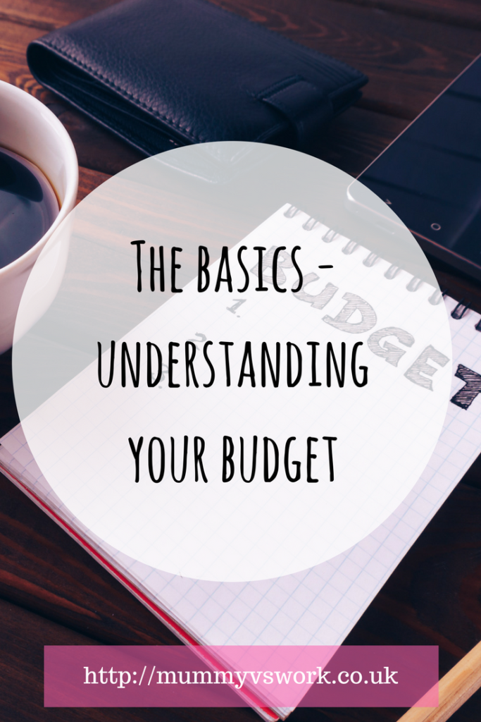 The basics - understanding your budget