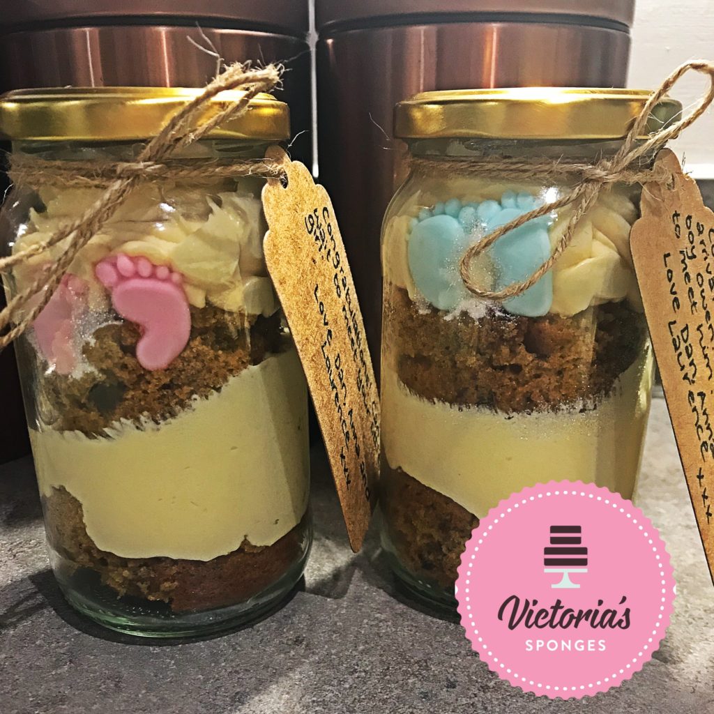 8 Cupcake Jars from Victoria’s Sponges 