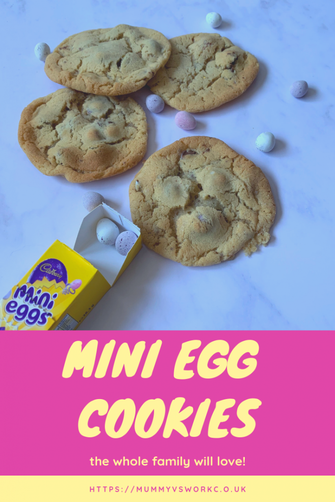 Mini egg cookies the whole family will love