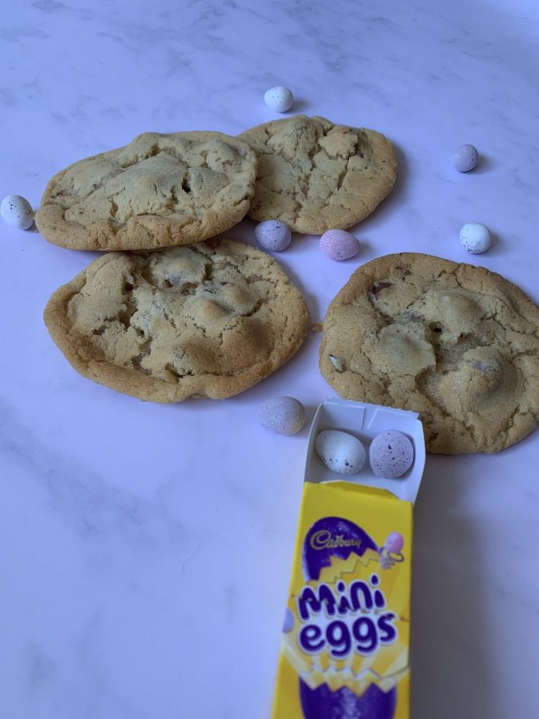 Mini egg cookies