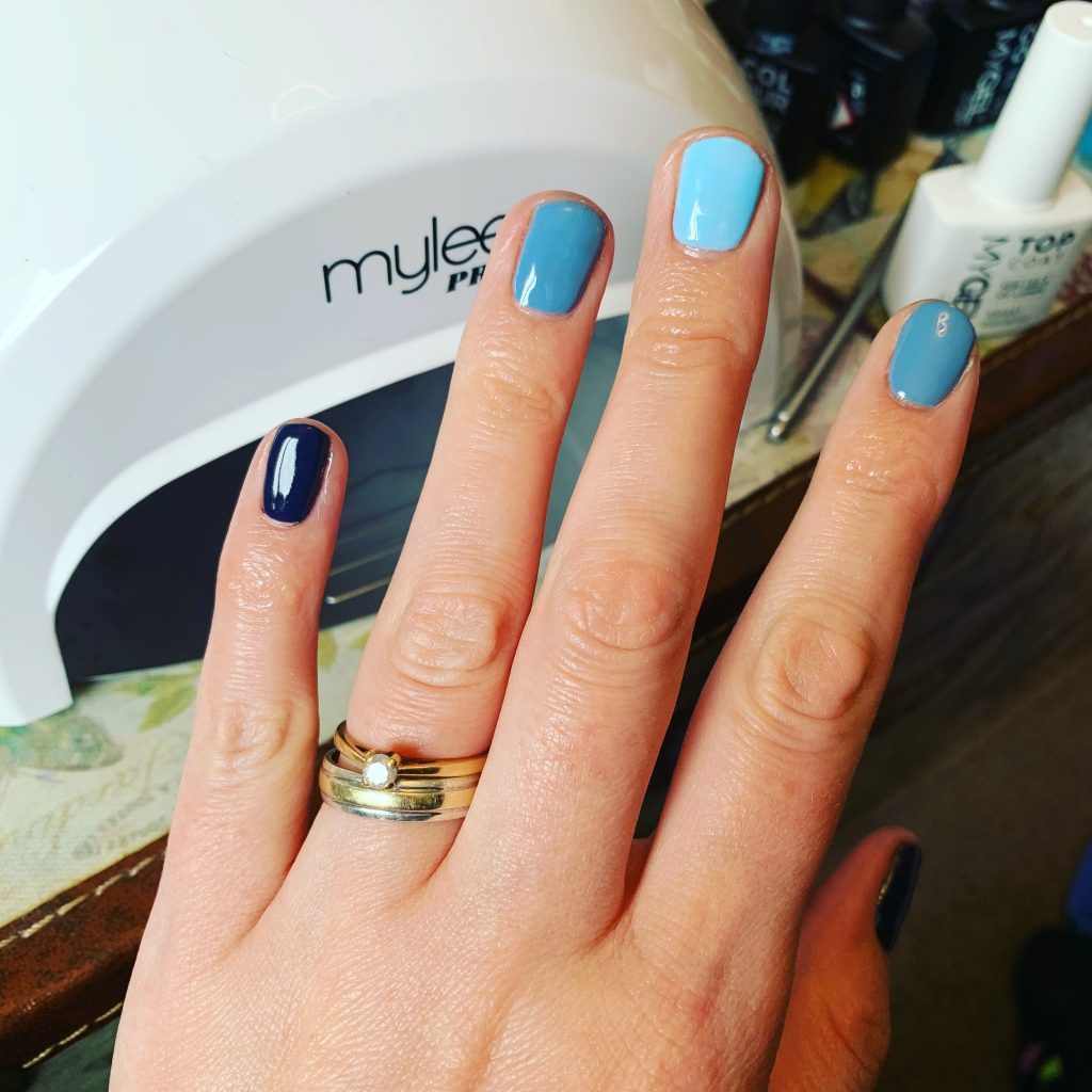 Gel nails at home with Mylee complete professional gel nail kit