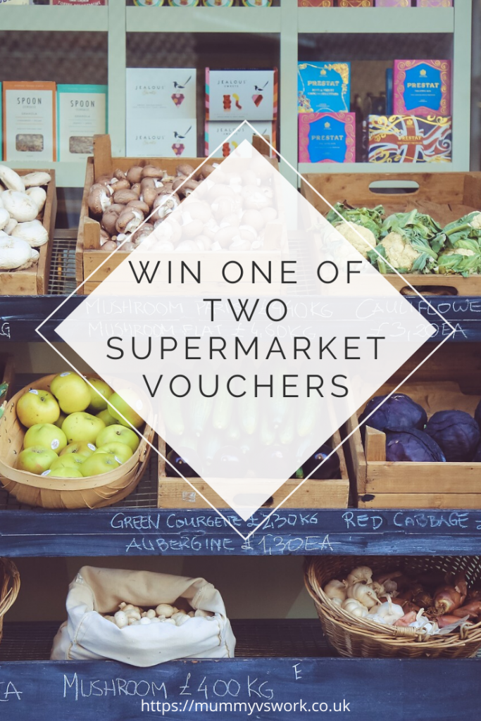 Win one of two supermarket vouchers