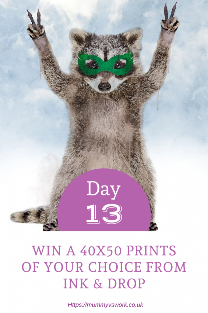 Day 13 - Win a 40x50 prints of your choice from Ink & Drop