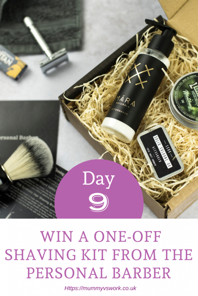 Day 9 - Win a one-off shaving kit from The Personal Barber