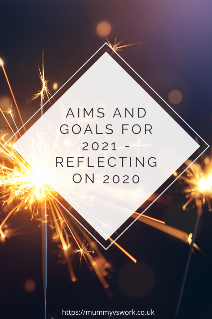 Aims and goals for 2021 - Reflecting on 2020