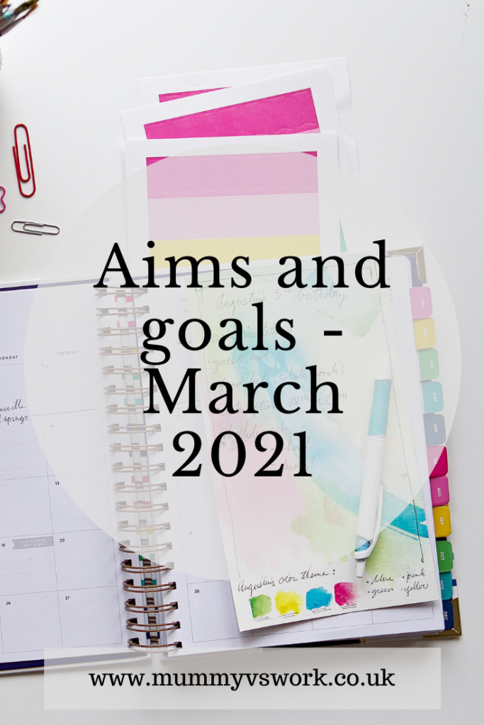 Aims and goals March 2021