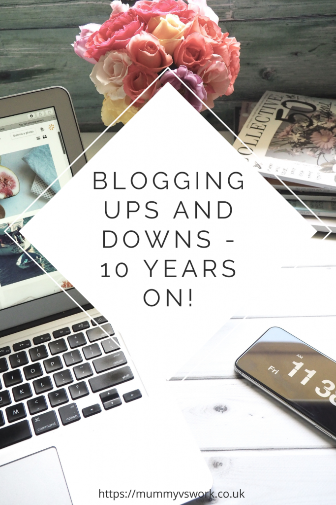 Blogging ups and downs - 10 years on!