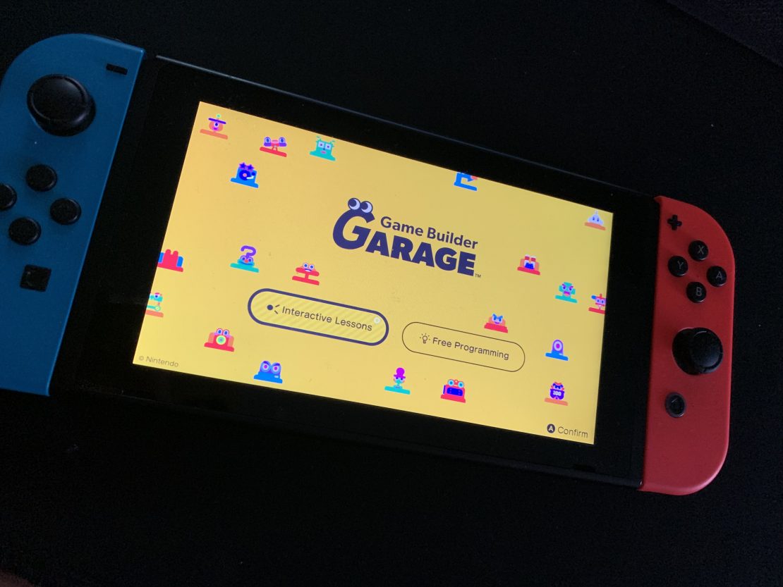 Game Switch Nintendo the Garage review on Builder