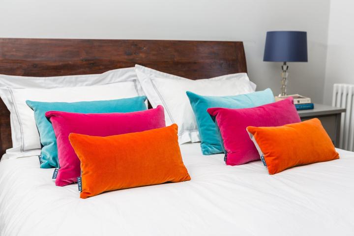Win a luxury velvet cushion from Luxe 39