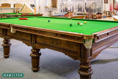 Why choose a master craftsman to create a family snooker table?