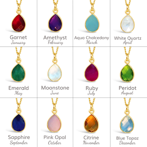 Win a gorgeous Birthstone Necklace from Lily Blanche