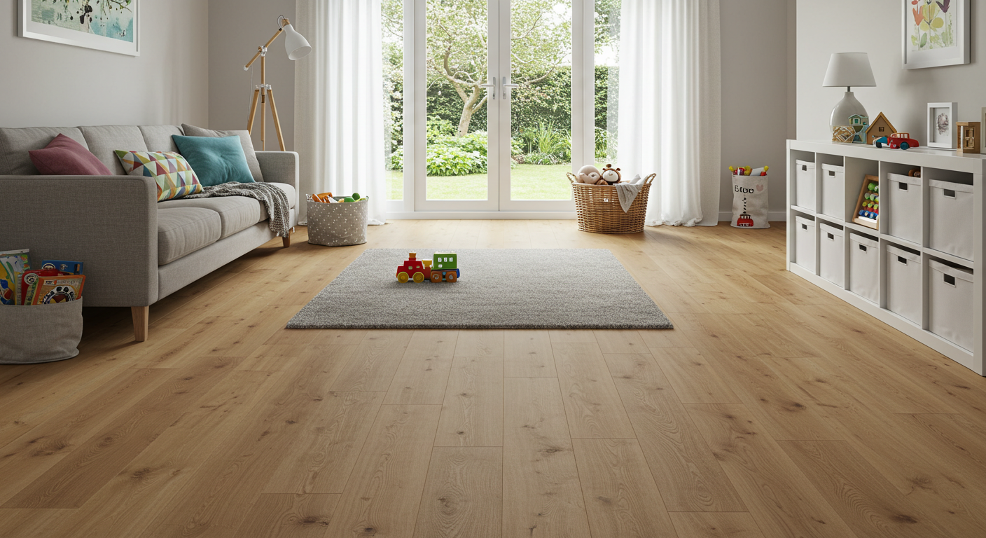 The Easy-Clean Flooring Choices Every Parent Will Love