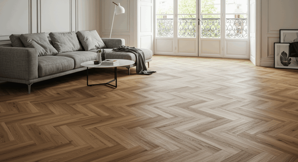 Why Herringbone Parquet Is the Perfect Match