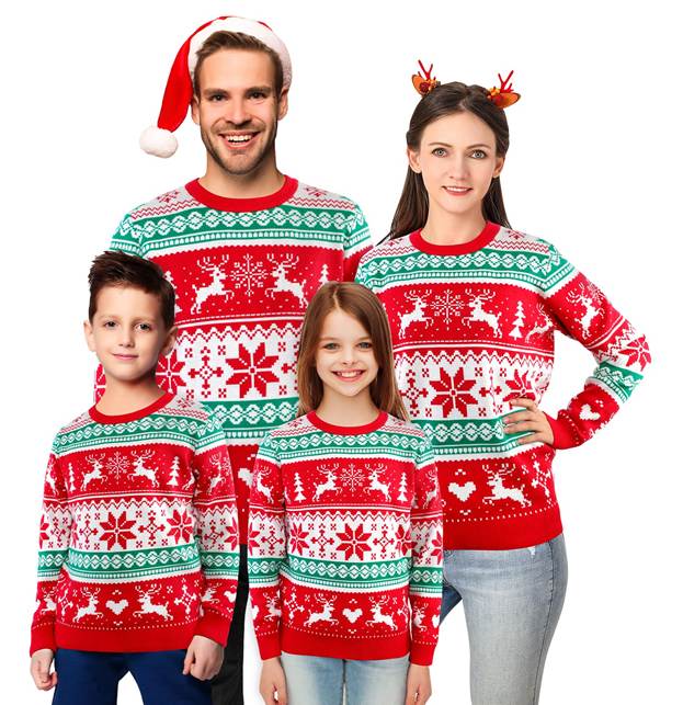 Cosy and Festive Family Christmas Jumpers for the Ultimate Holiday Cheer